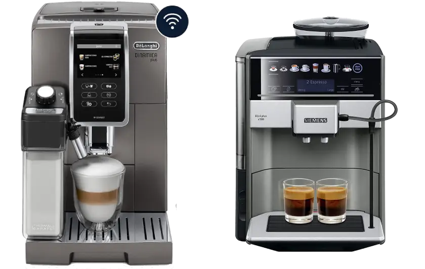 Delonghi Dinamica Plus vs Siemens EQ 6 : Comparatif machine à café à grain !