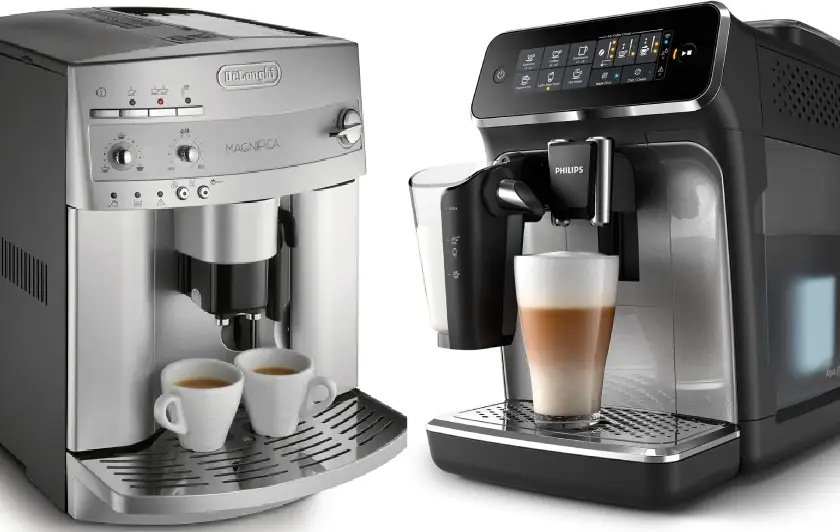 Comparaison DeLonghi ESAM 3300 VS Philips 3200 LatteGo